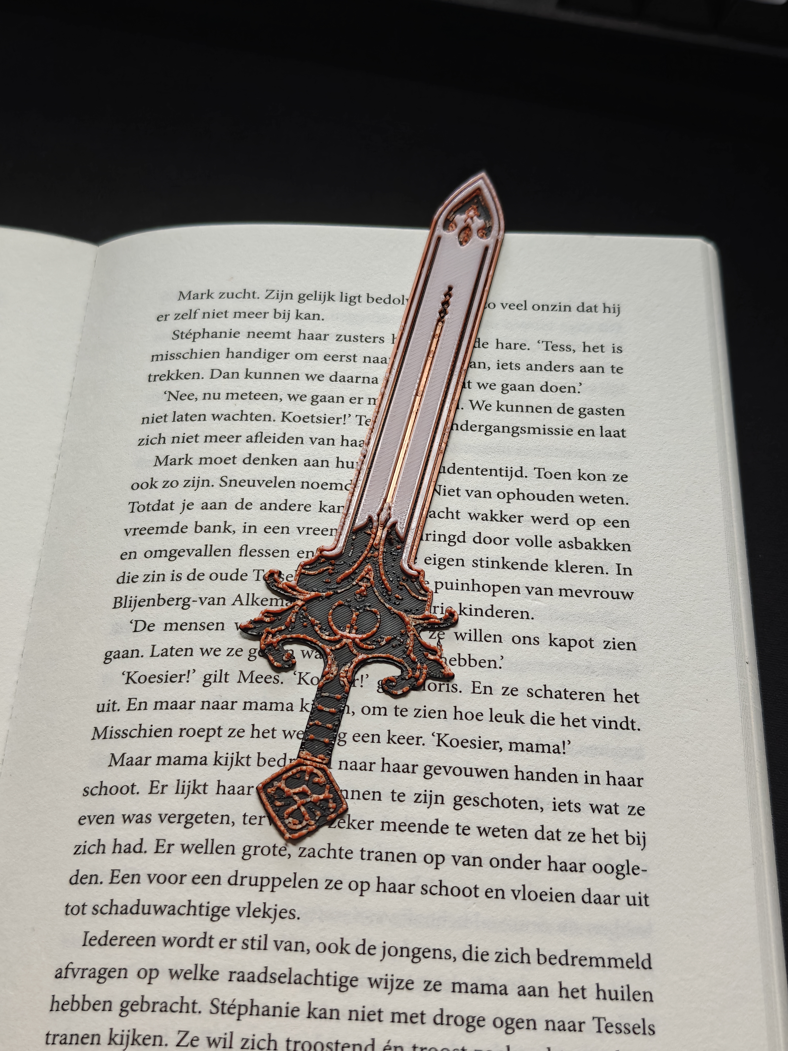 Bookmark - Sword - (Copper) - r2d7s9