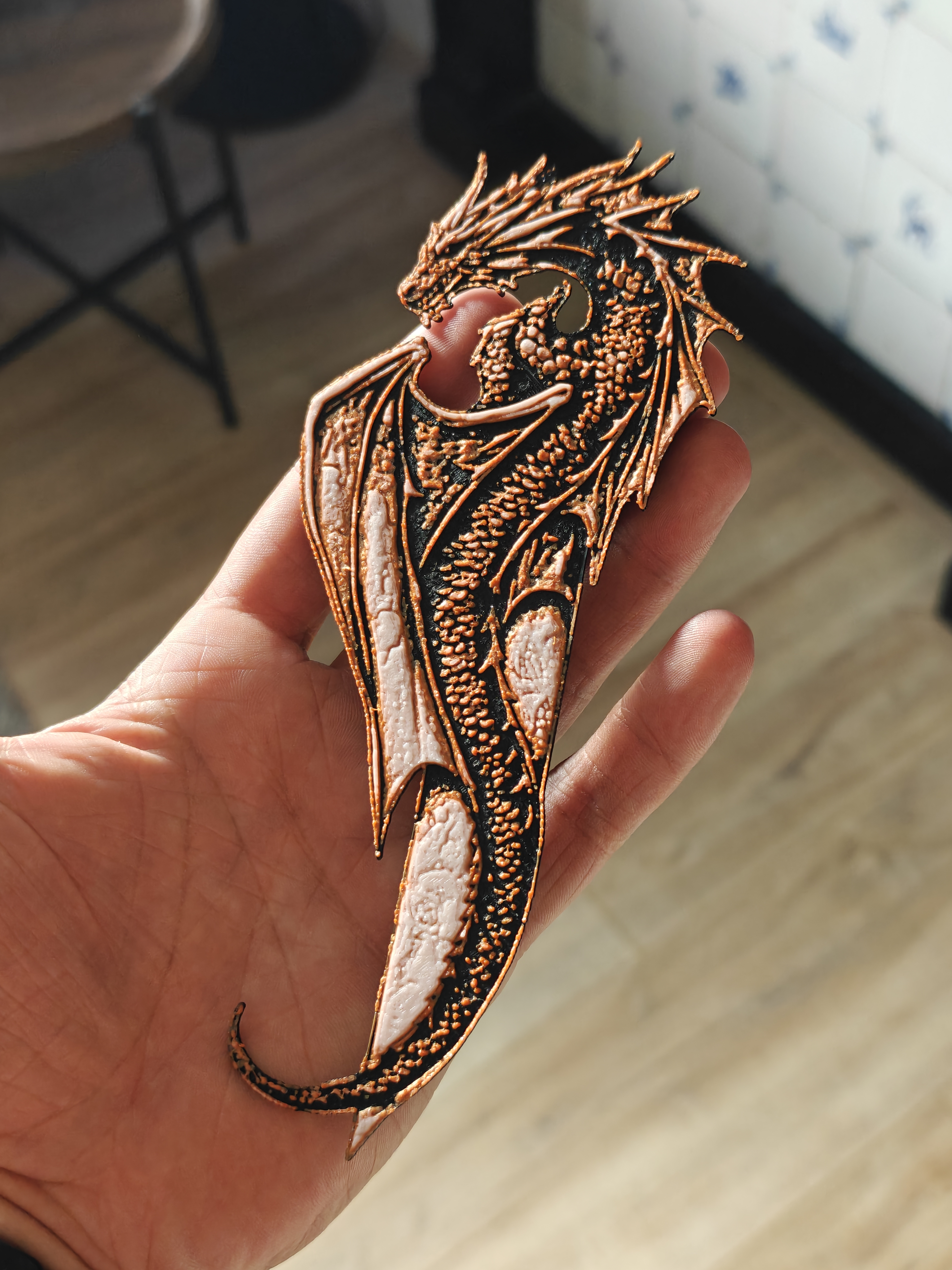 Bookmark - Wyvern v1 - (Eryone Copper) - r8y2p7
